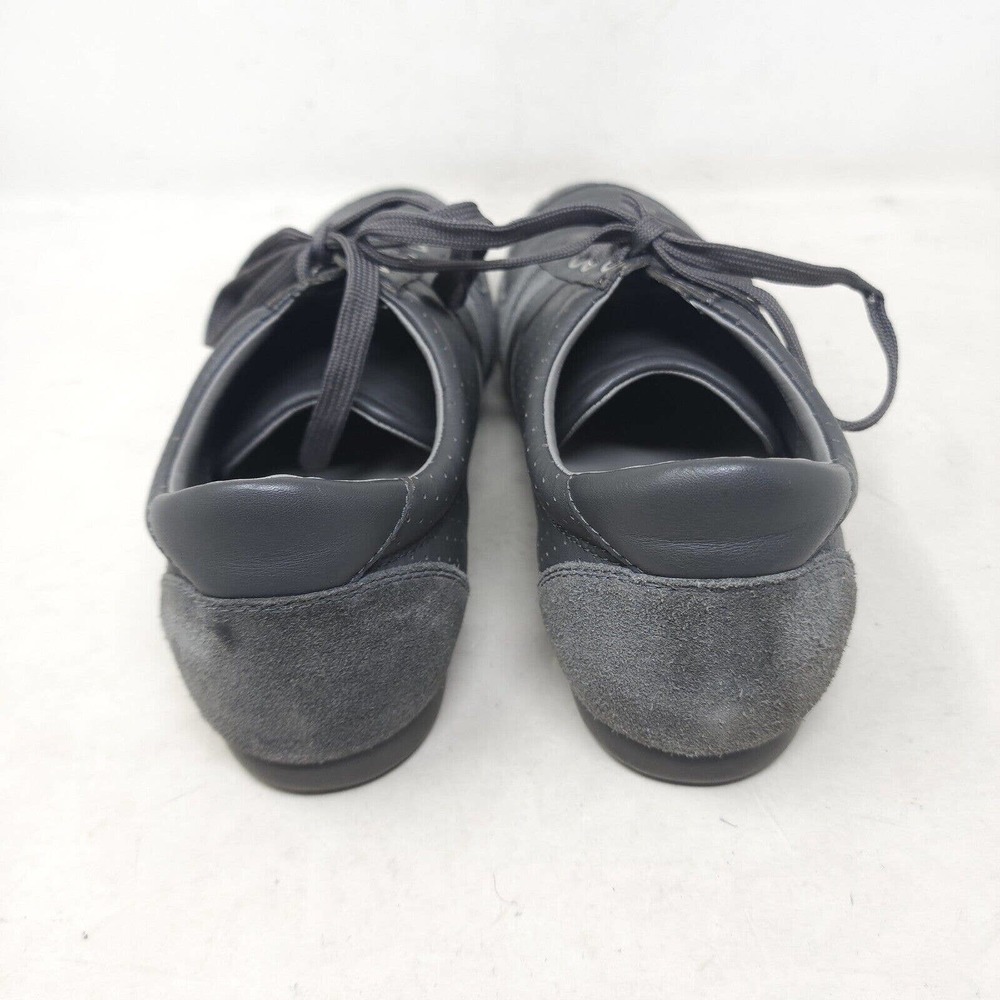 Dolce Gabbana Mens Sneakers CS0904 Gray Suede Leather Casual Trainers Shoes 10 - Picture 3 of 11